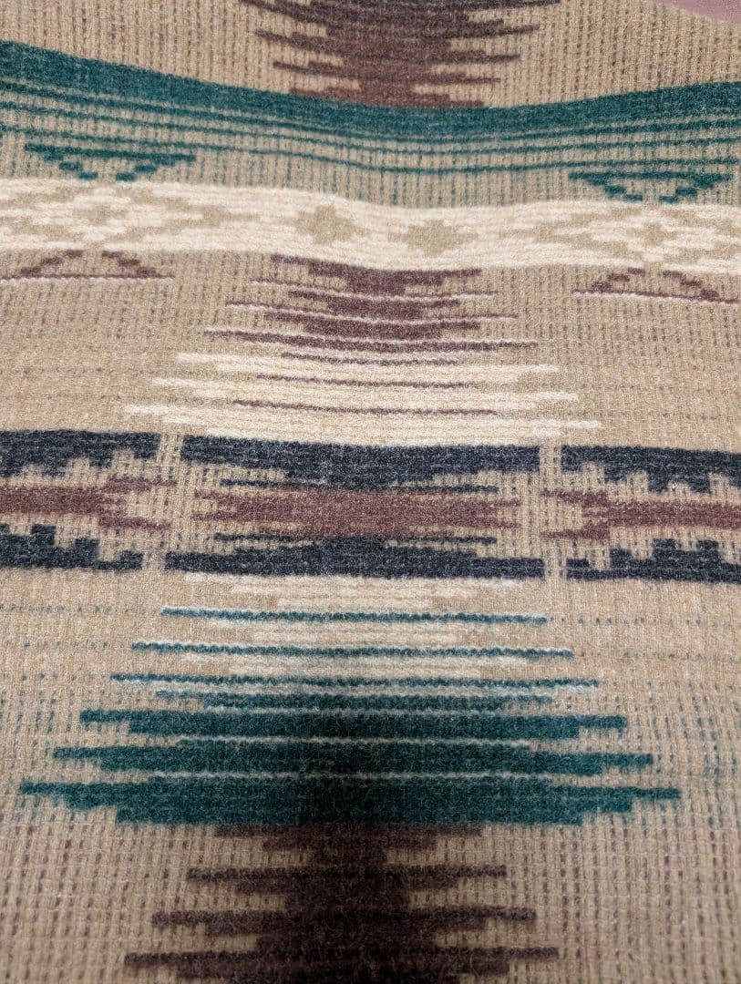 WOOLRICH ボア ベスト ネイティブ柄 マルチカラー ウールリッチ L