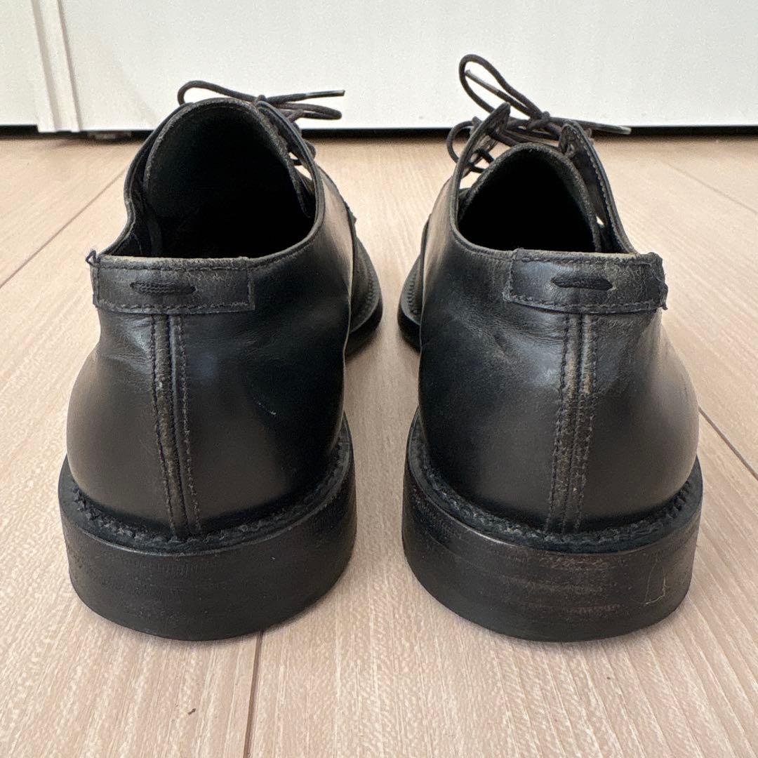 靴 prada archive square toe leather shoes
