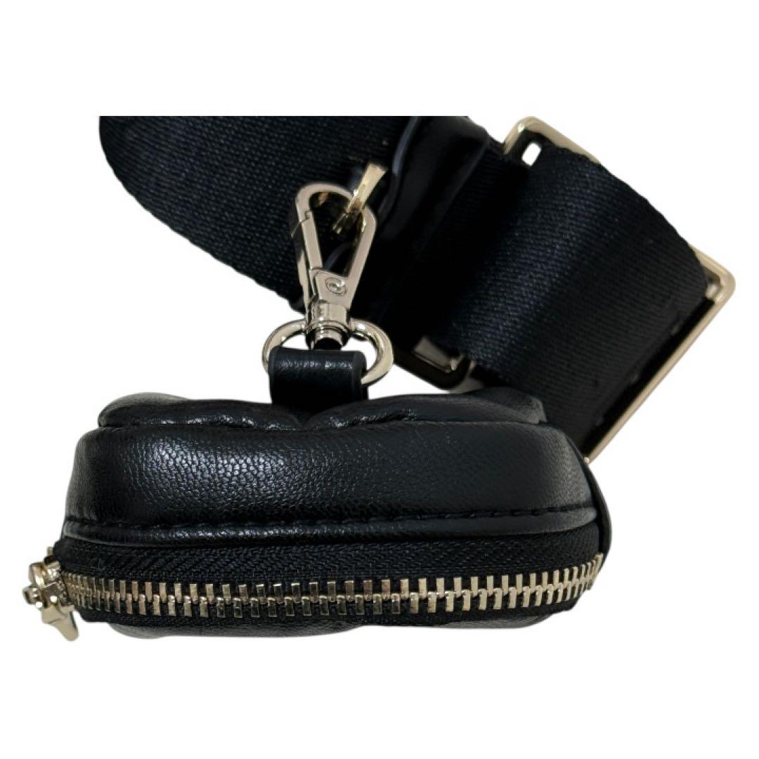 SNIDEL マルチウェイムーンバック　合皮ブラック