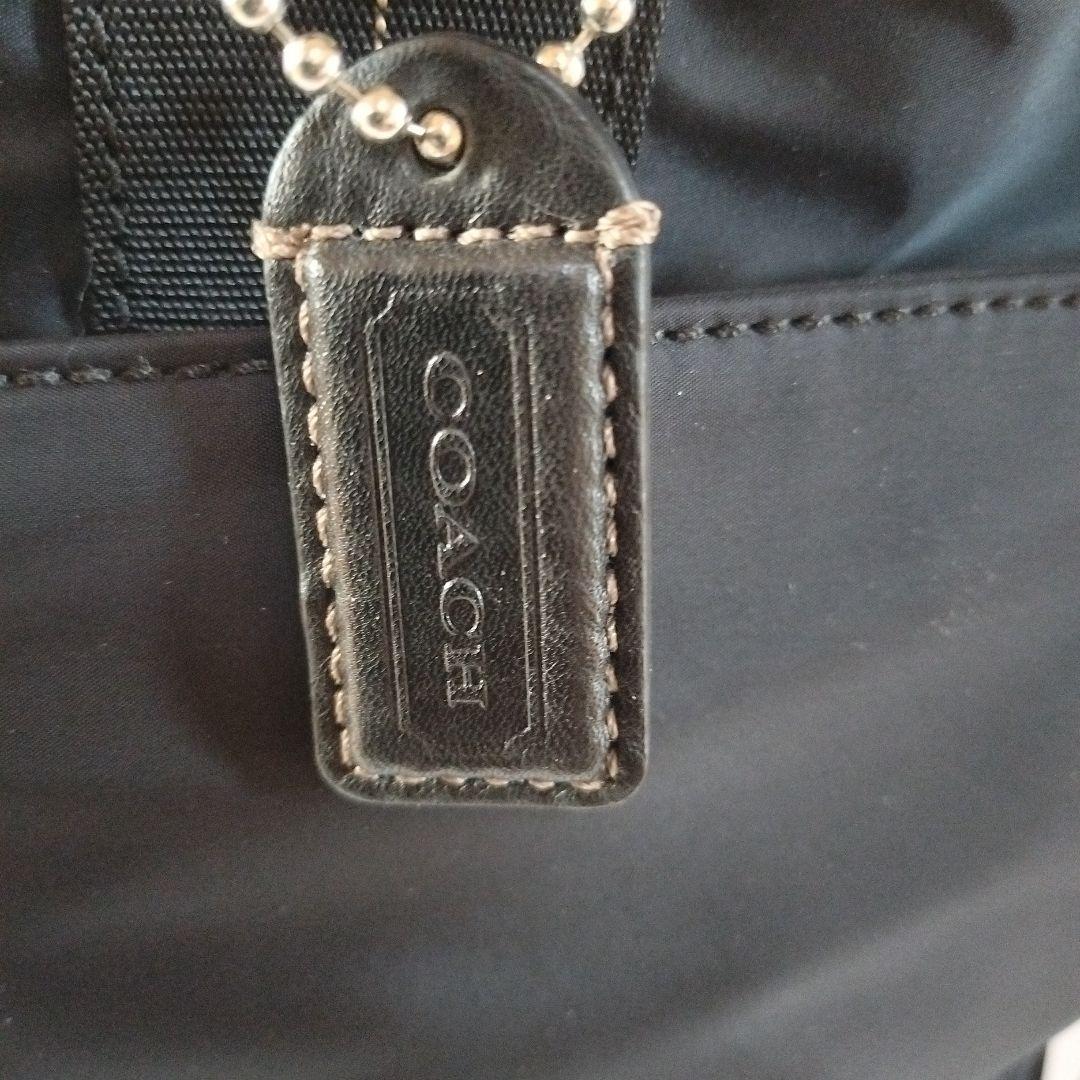 COACH コーチ 5371 2WAY トートバッグ 黒 通勤 通学 旅行