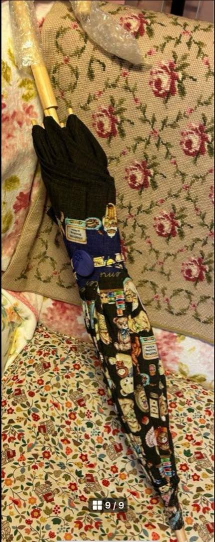 近日取り下げ　新品　yukiemon アニバーサリー柄　日傘　激レア