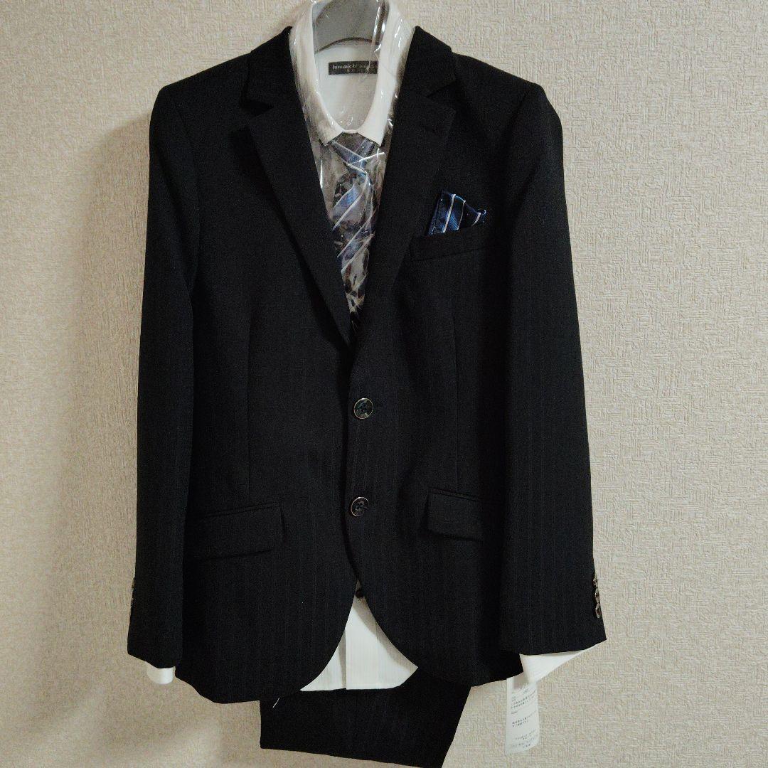 希少　新品タグ付　ヒロミチナカノ　男子　卒業式　キッズスーツ　165cm　A