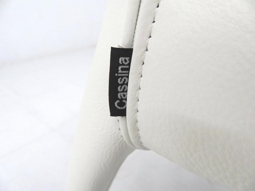 展示品　カッシーナ　総本革　レザー　オラチェア　4脚セット　モダン　高級