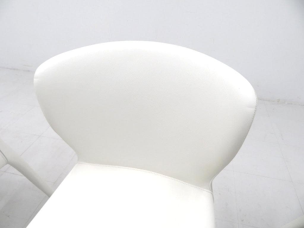 展示品　カッシーナ　総本革　レザー　オラチェア　4脚セット　モダン　高級