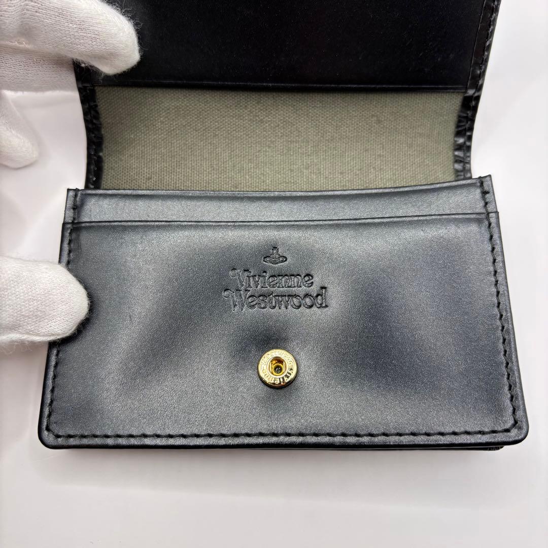 【美品】 vivienne westwood 名刺入れ　カードケース　エナメル