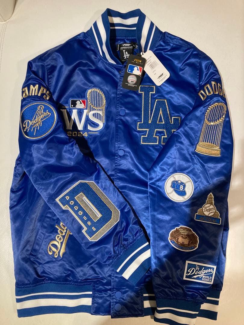 【正規品 新品未使用 XL】ドジャース2024 ＷＳチャンピオン スタジャン