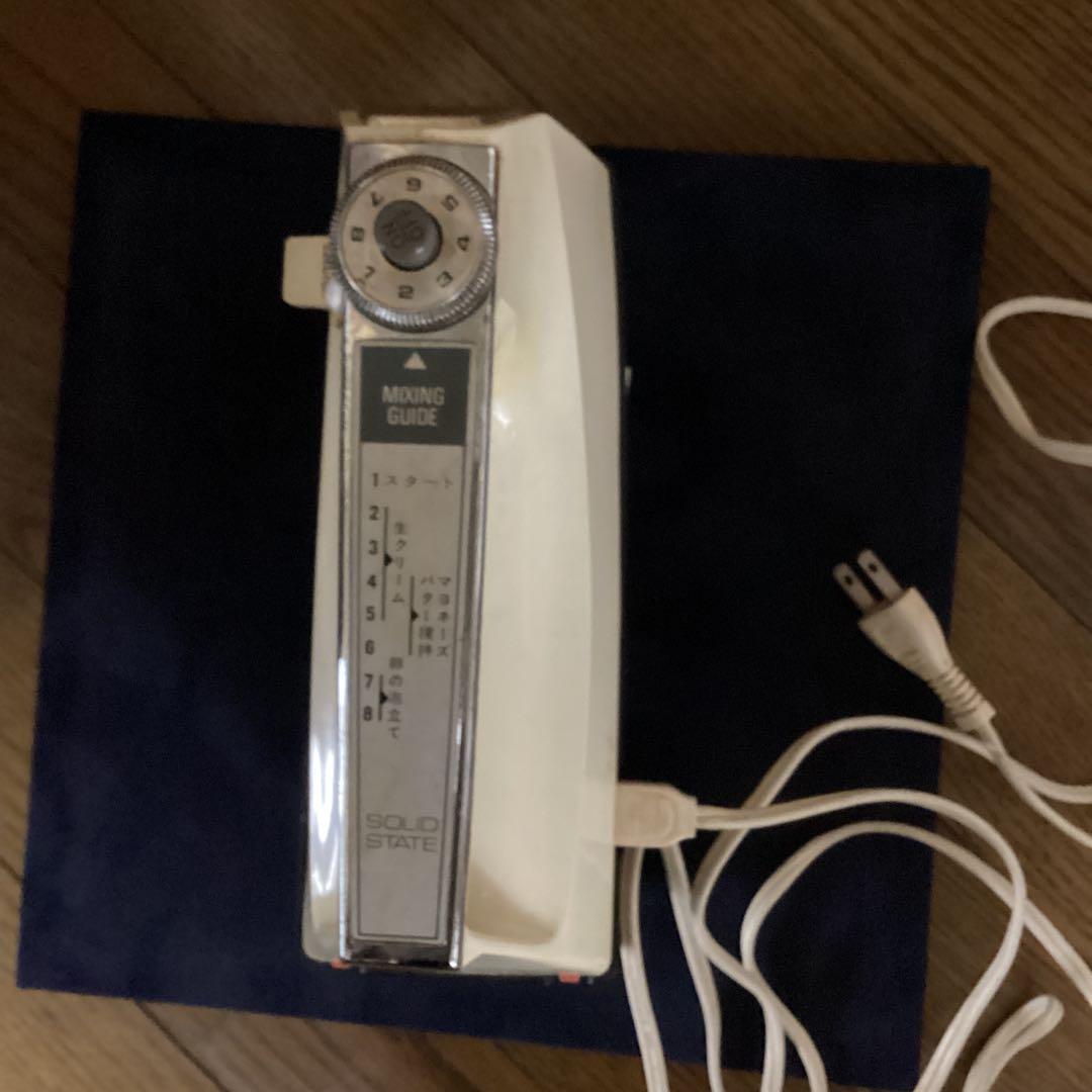 希少　松下電器産業　ナショナル　ハンドミキサー　MKー220