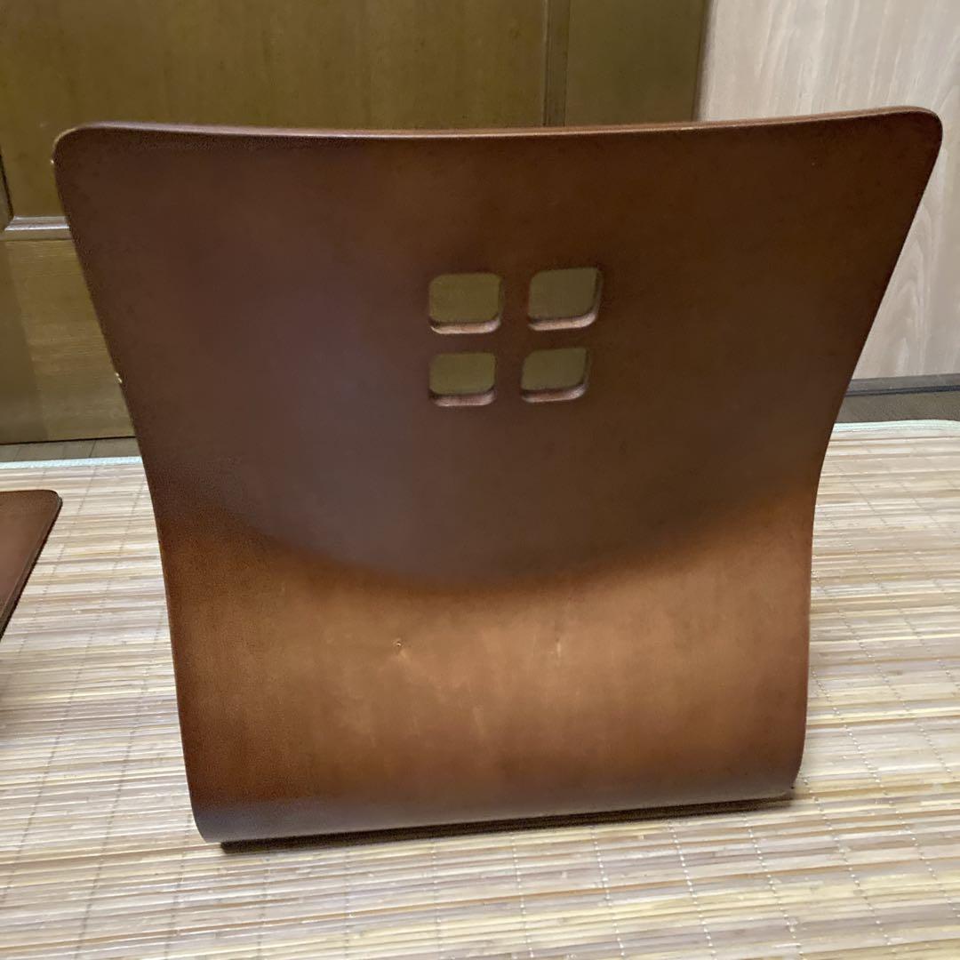 【5脚まとめ売り✨️】 木製　座椅子 曲げ座椅子 和座椅子 旅館座椅子 送料込み