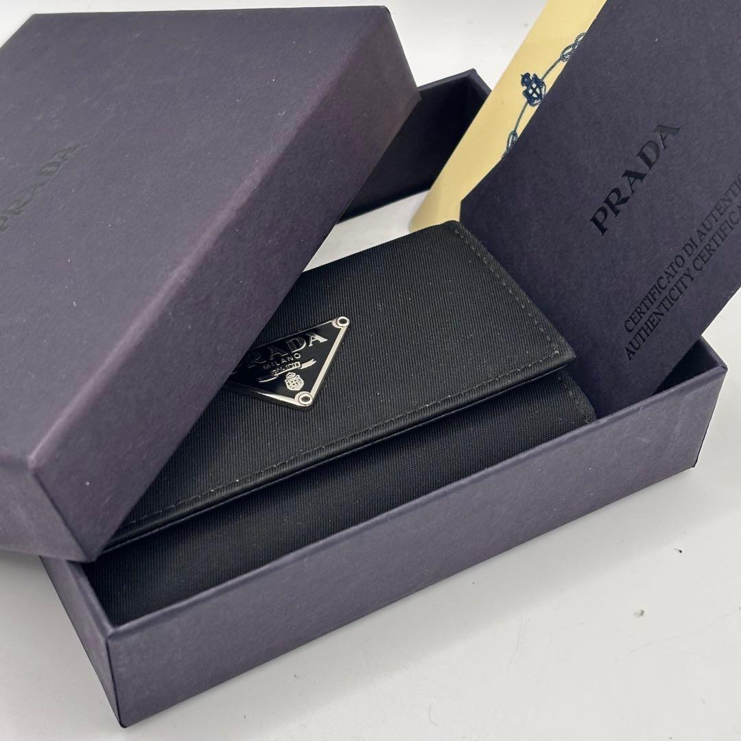【M222】PRADA☆TESSUTO 6連キーケース 未使用