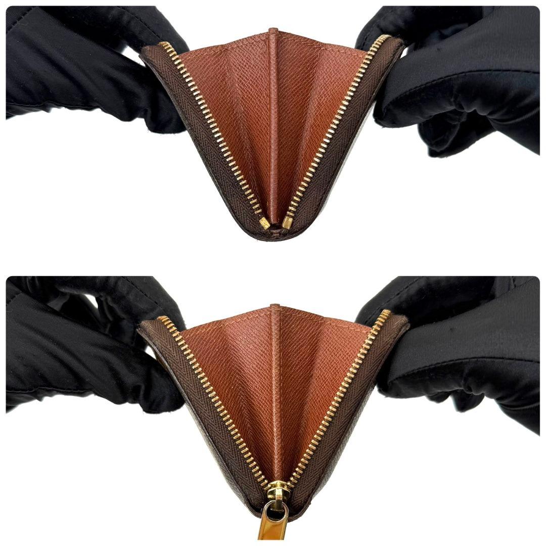 良品 ルイヴィトン モノグラム ジッピーパース 小銭 財布 ラウンドジップ