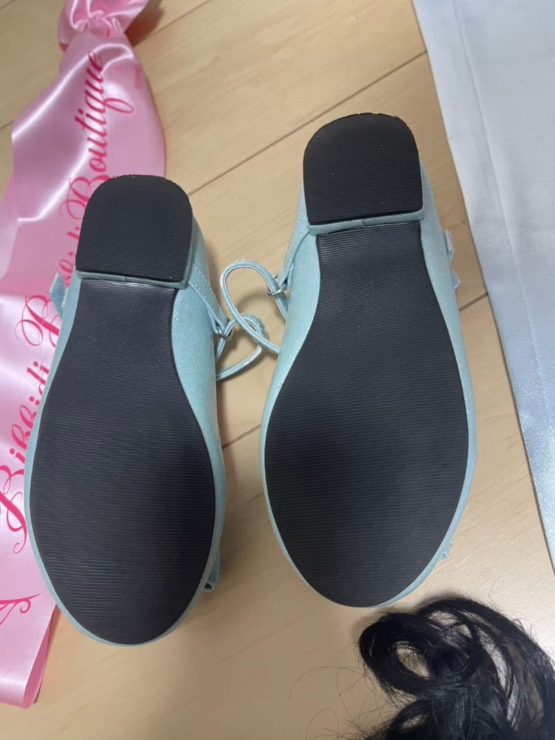 ビビデバビデブティック プレミアムシンデレラ ドレス120cmシューズ20cm