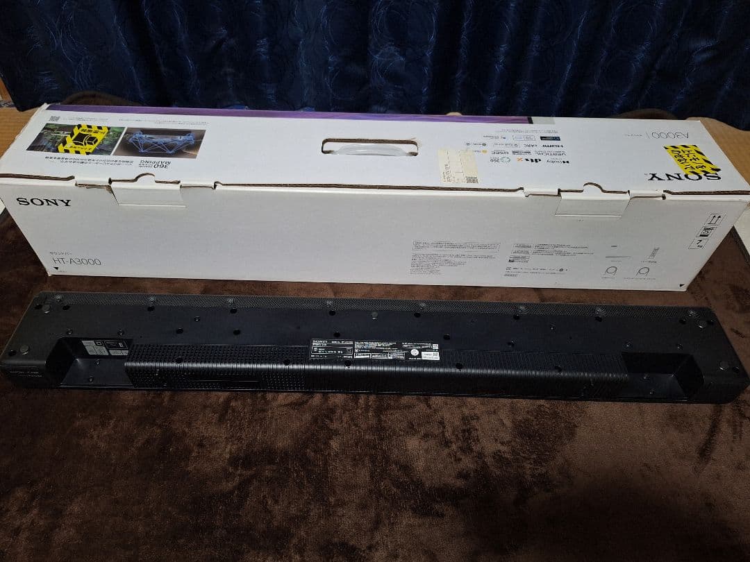 ソニー SONY HT-A3000 3.1chサウンドバー