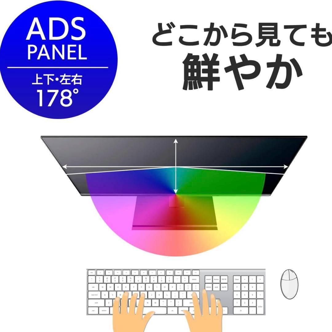 I-O DATA 23.8型ワイド液晶ディスプレイ　EX-LDF 241SVB