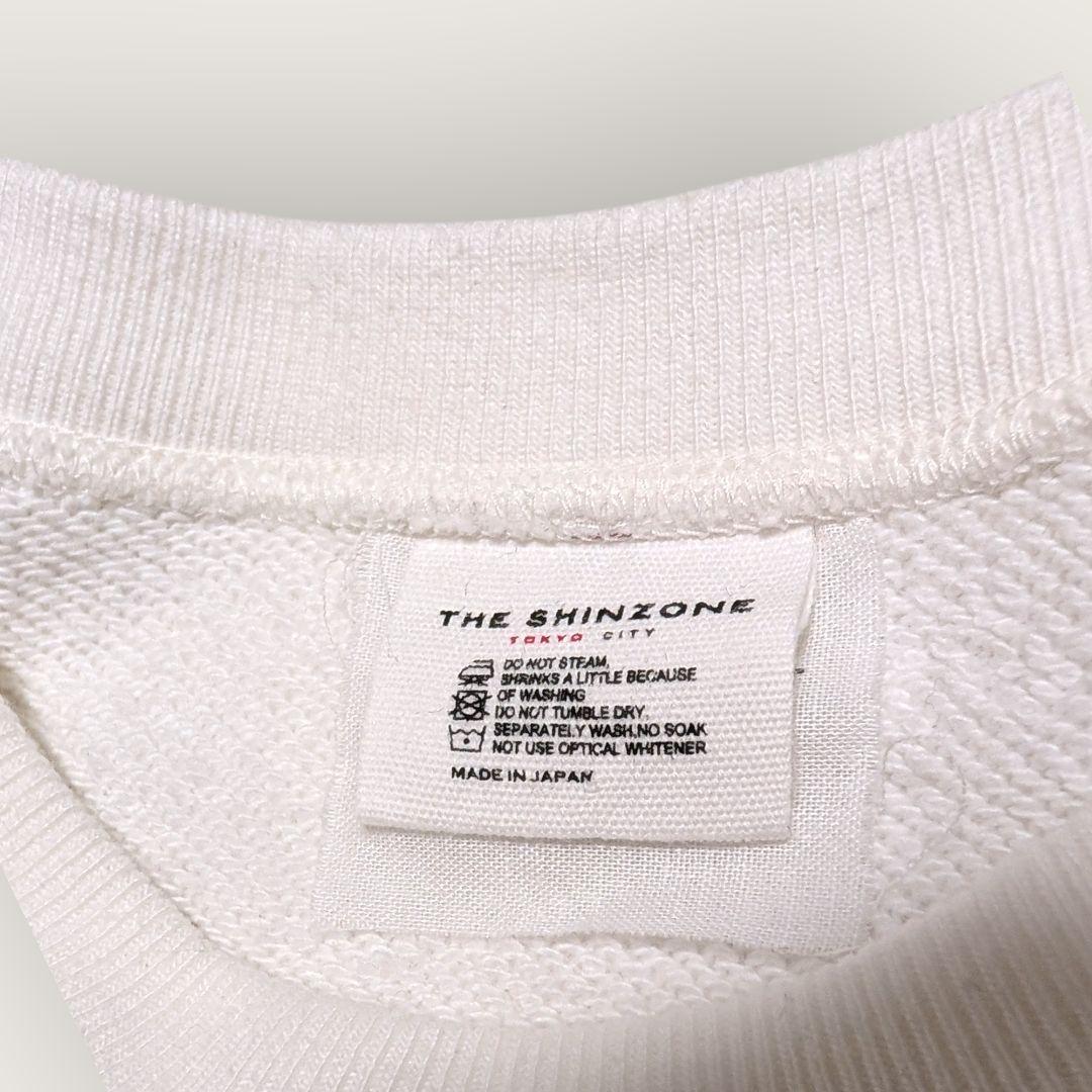 シンゾーン　HOLIDAY SWEAT SHIRT　プリントスウェットシャツ