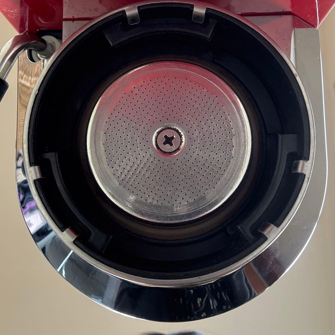 デロンギ DeLonghi EC680R エスプレッソマシン レッド 美品