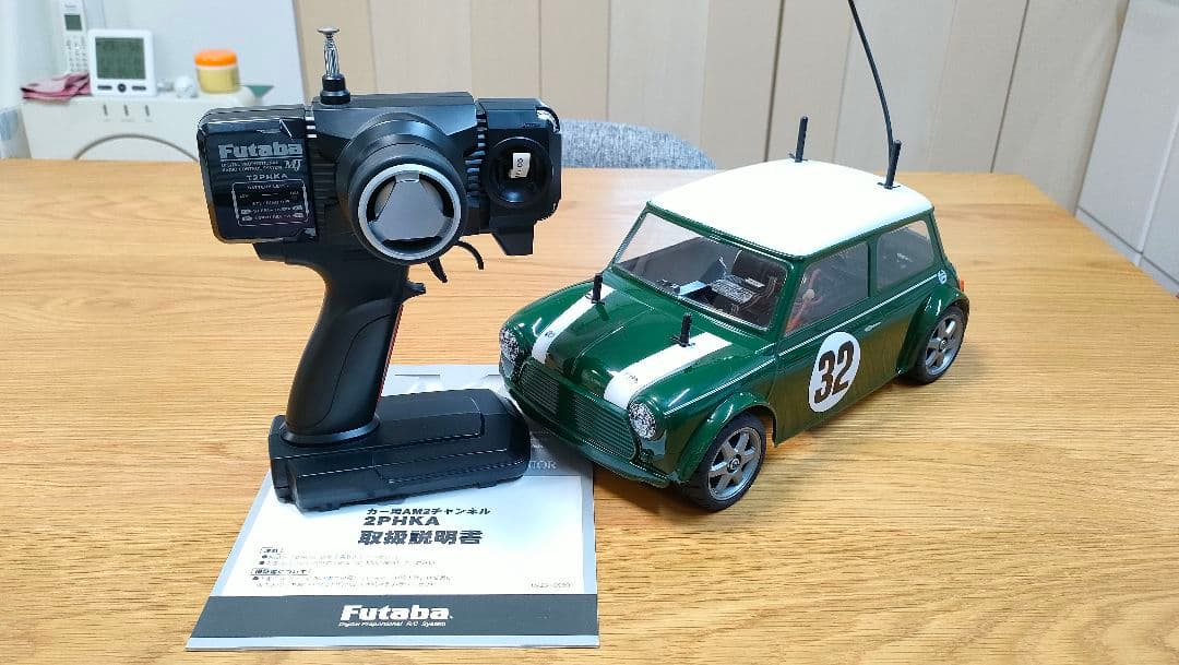 タミヤ　M-03(210) +未走行Mini Cooperボディ+フタバのプロポ