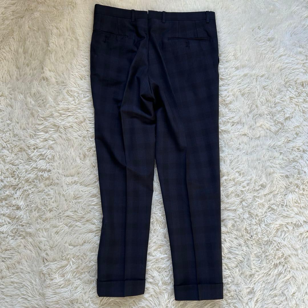 Errico Formicola シルク　モヘヤ　スーツ　ネイビー