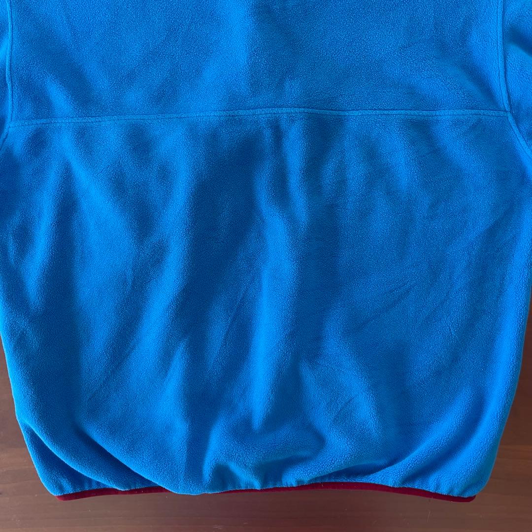 ★Patagonia　シンチラ　スナップt　Lサイズ　ターコイズブルー×レッド