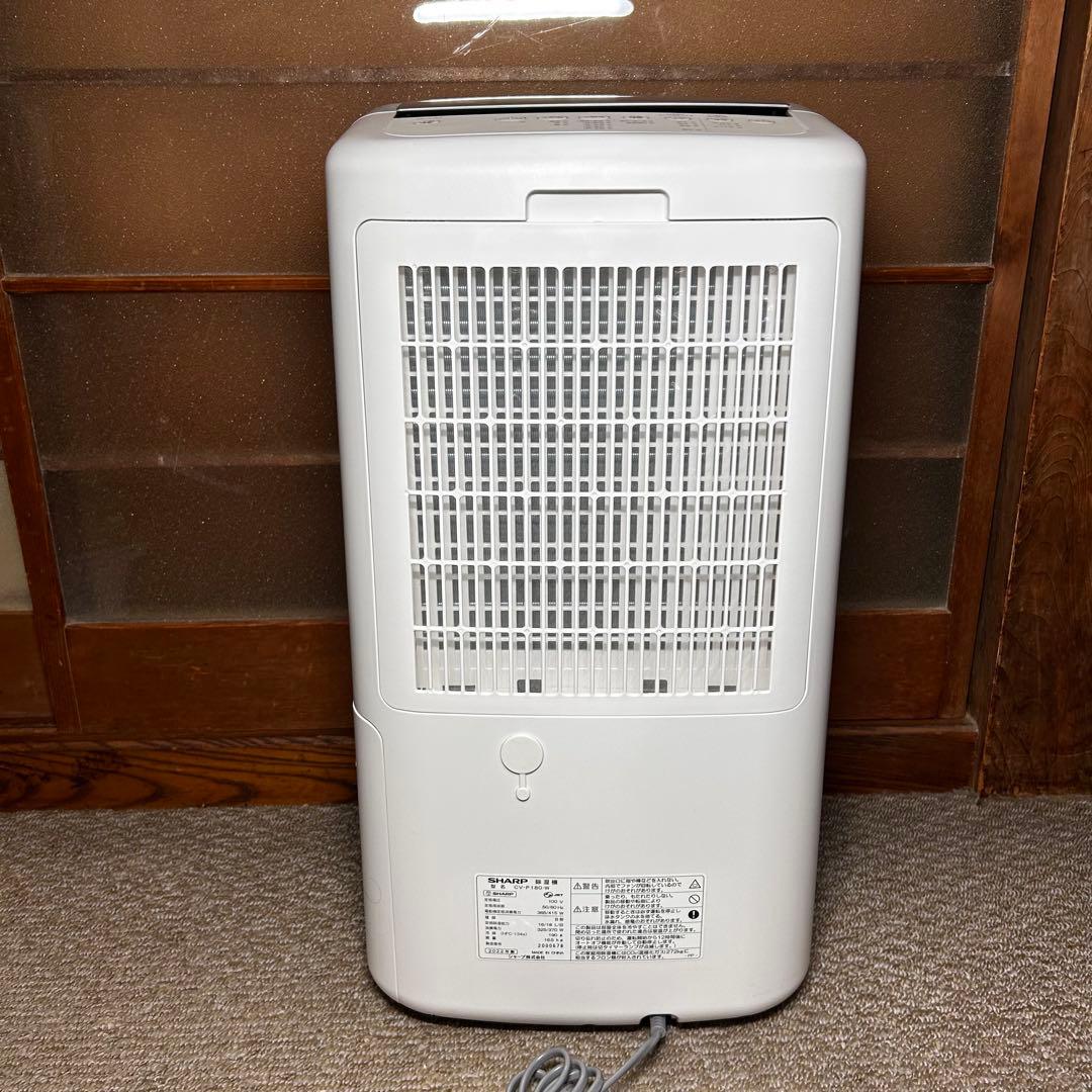 美品 シャープ コンプレッサー方式 除湿機 衣類乾燥 CV-P180-W