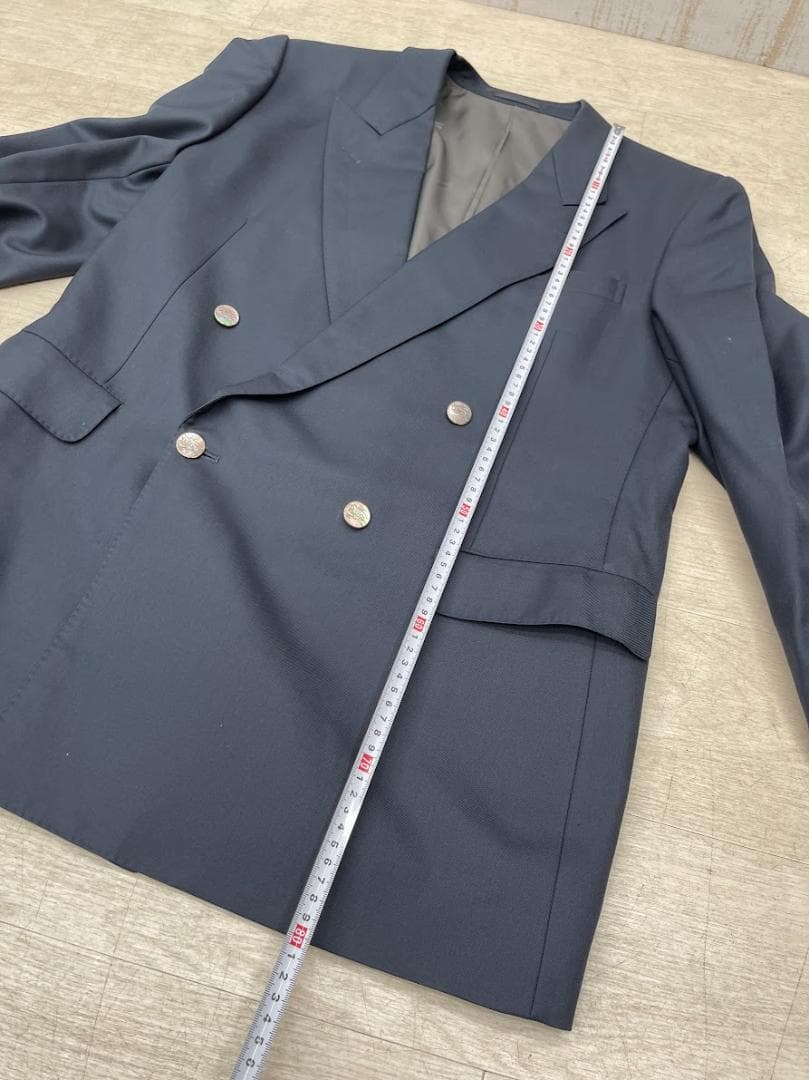 バーバリー プレステージコレクション セットアップ ネイビー サイドベンツ