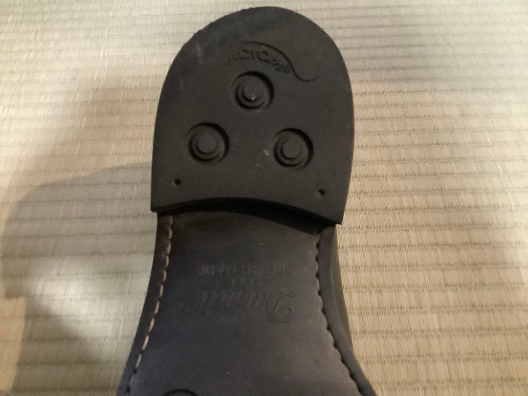 Jalan Sriwijaya プレーントゥ　98651 UK9 1/2黒