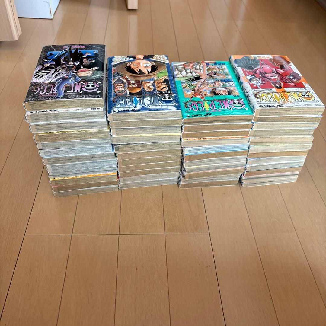 ONE PIECE 1巻から104巻と106巻