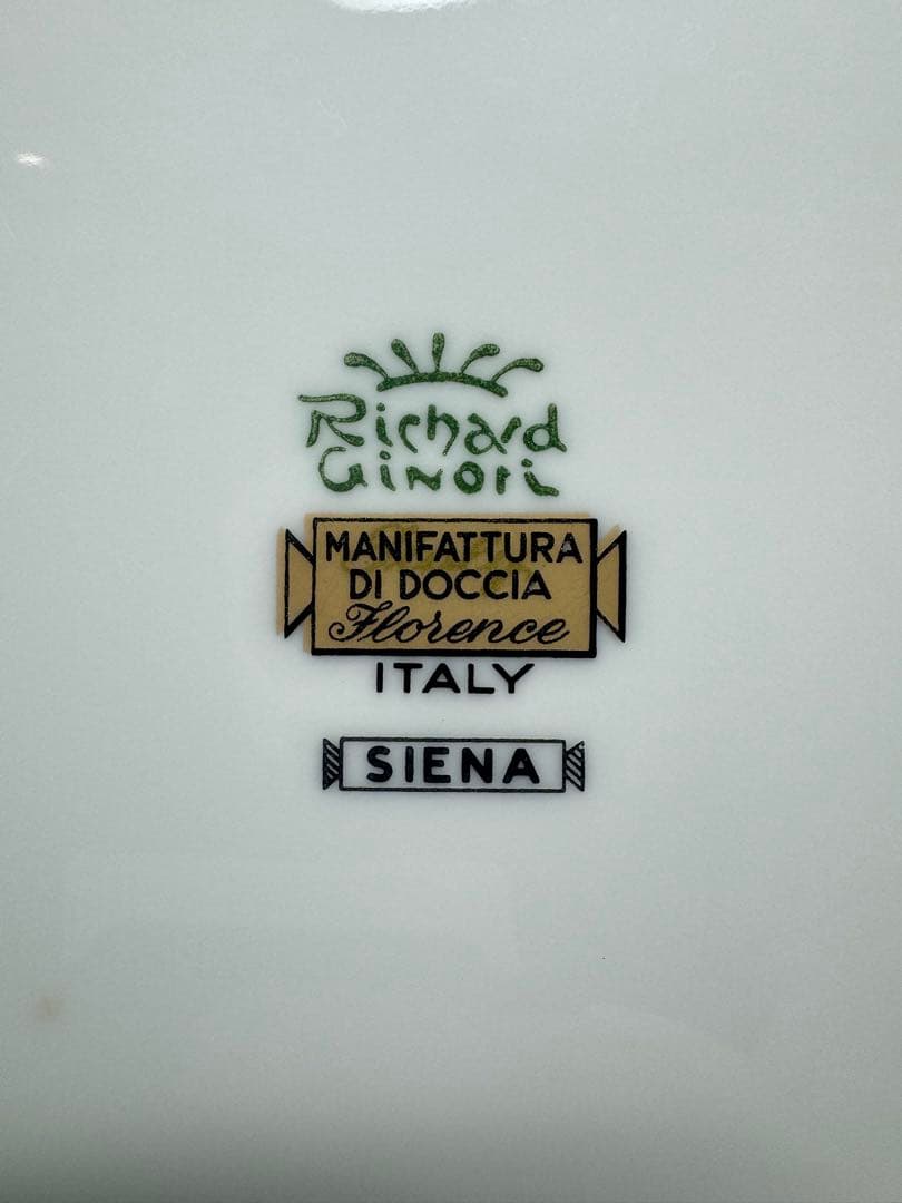 【希少】Richard Ginori レッドコック プレート 6枚セット