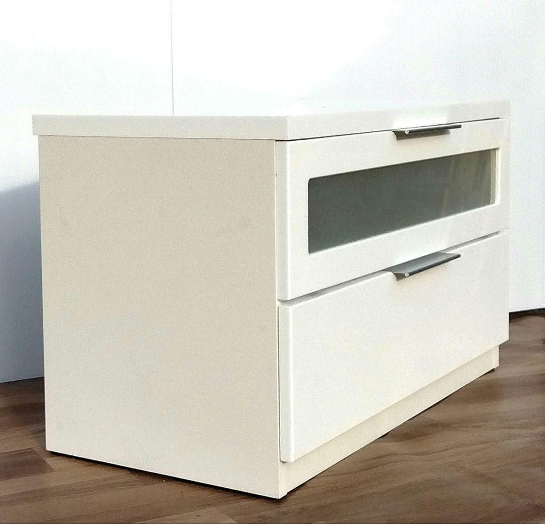 [shigeka2]MKマエダ　 白　鏡面仕上げ　テレビ台　AVラック