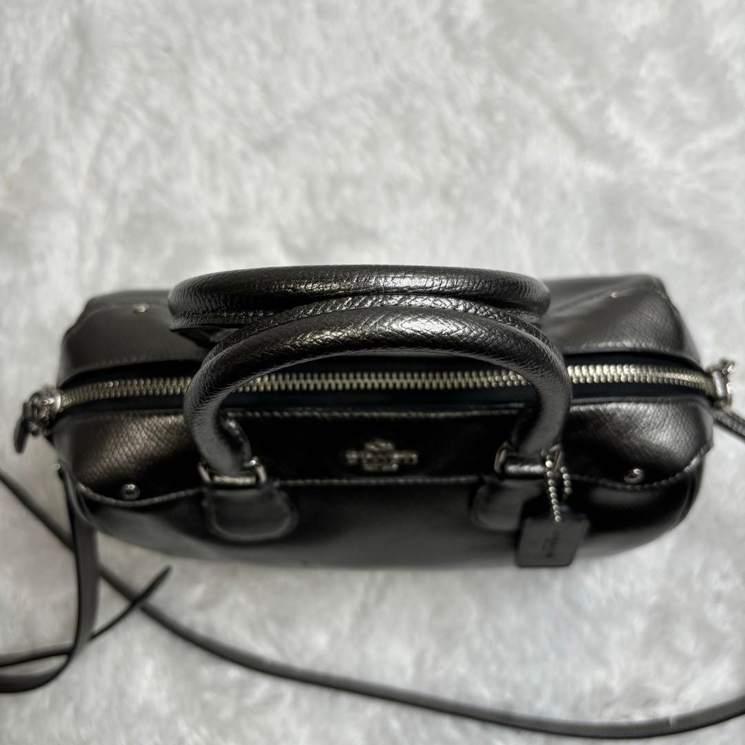 COACH コーチ 2WAY ショルダーバッグ 56125 ミニボストン