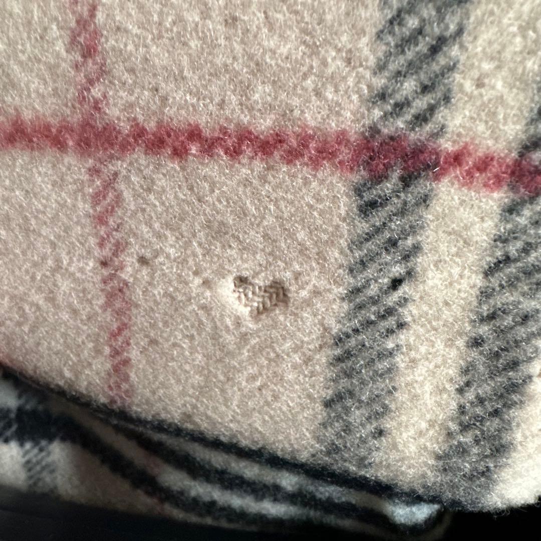 未使用 BURBERRY ウール毛布 ノバチェック バーバリー