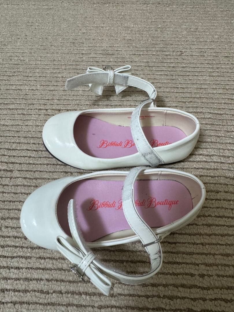 ビビディバビディブティック エルサ ドレス 120 シューズ 18cm