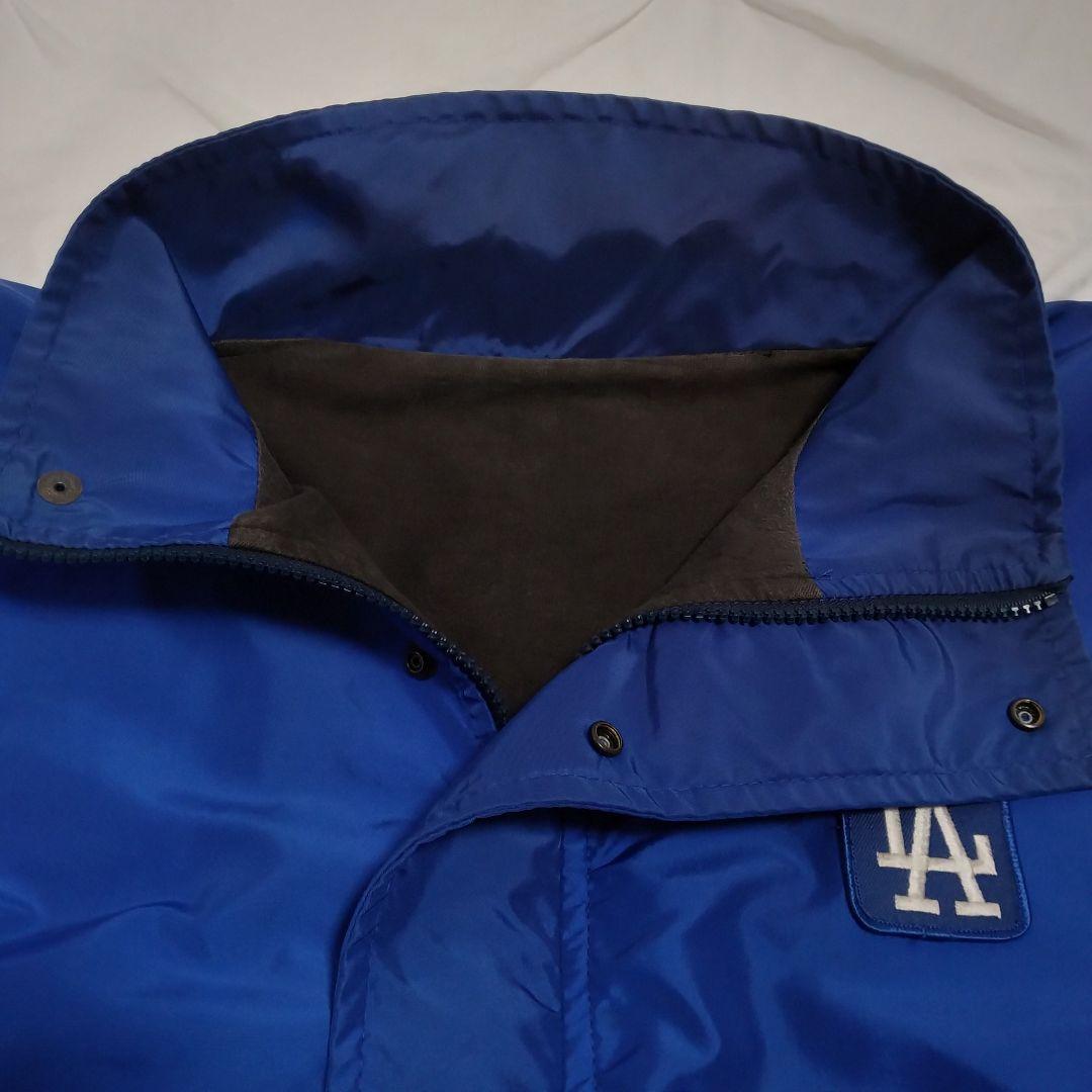 【90s USA製】ドジャース コーチジャケット ジャンパー MLB ワッペン