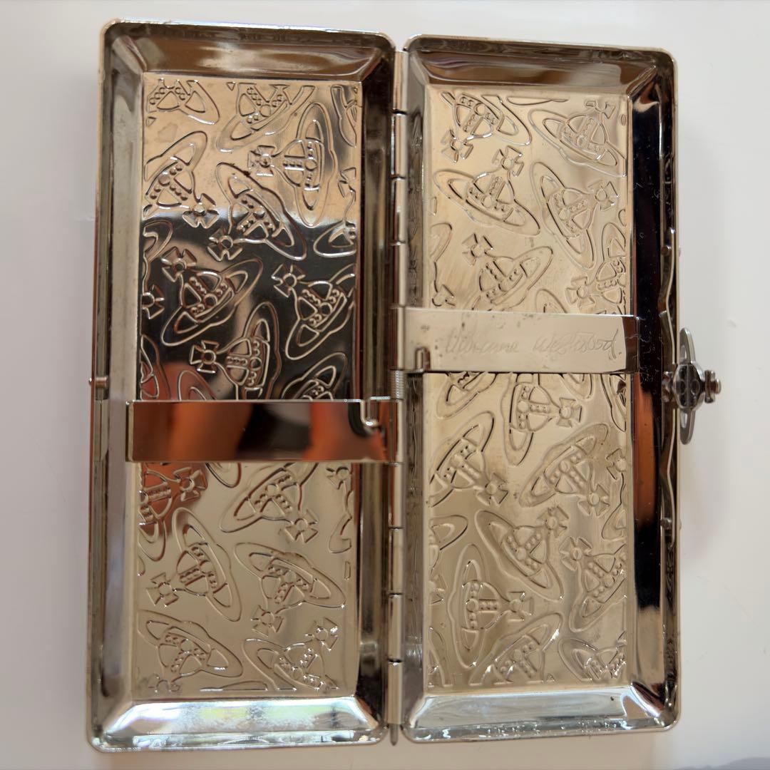 ヴィヴィアンウエストウッド シガレットケース シルバー タバコケース オーブ