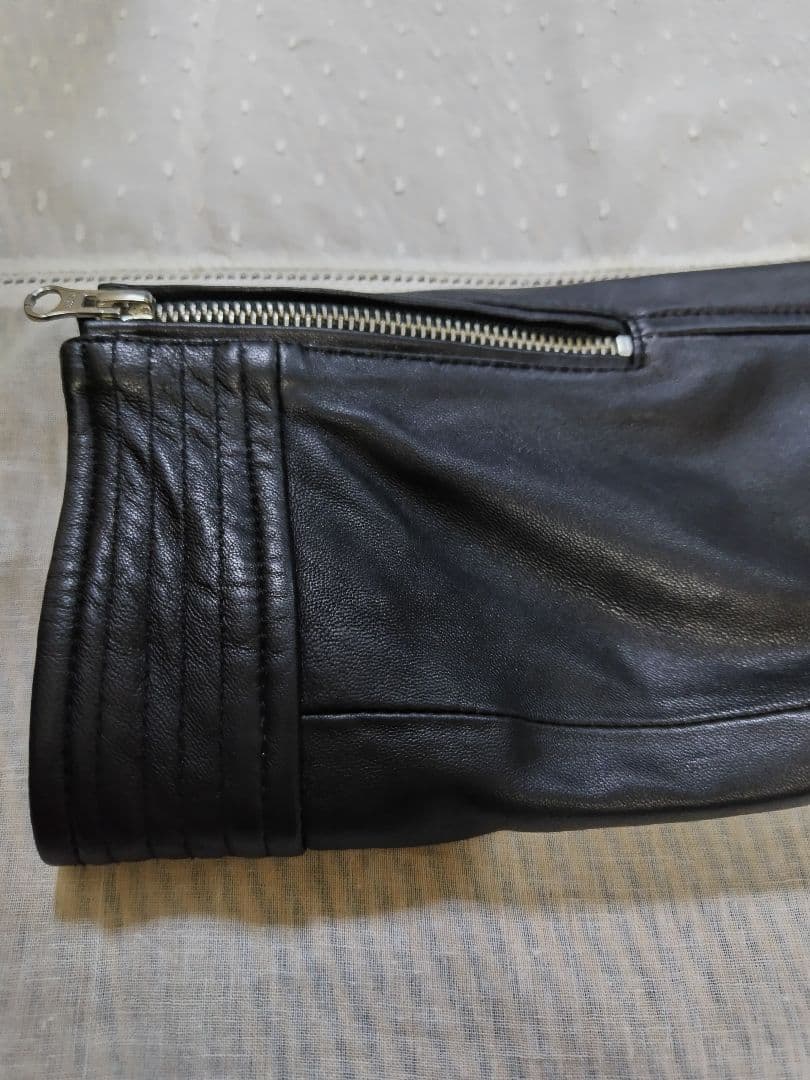 Posh Alma　ポッシュアロマ　ラムレザーライダースジャケット