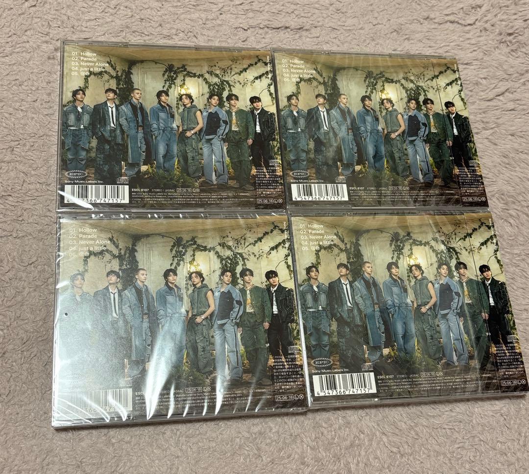 StrayKids スキズ hollow 通常盤 新品未開封 4枚