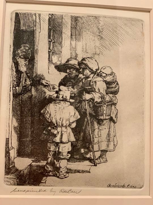 レイブラント　ファン　レイン　絵画2点