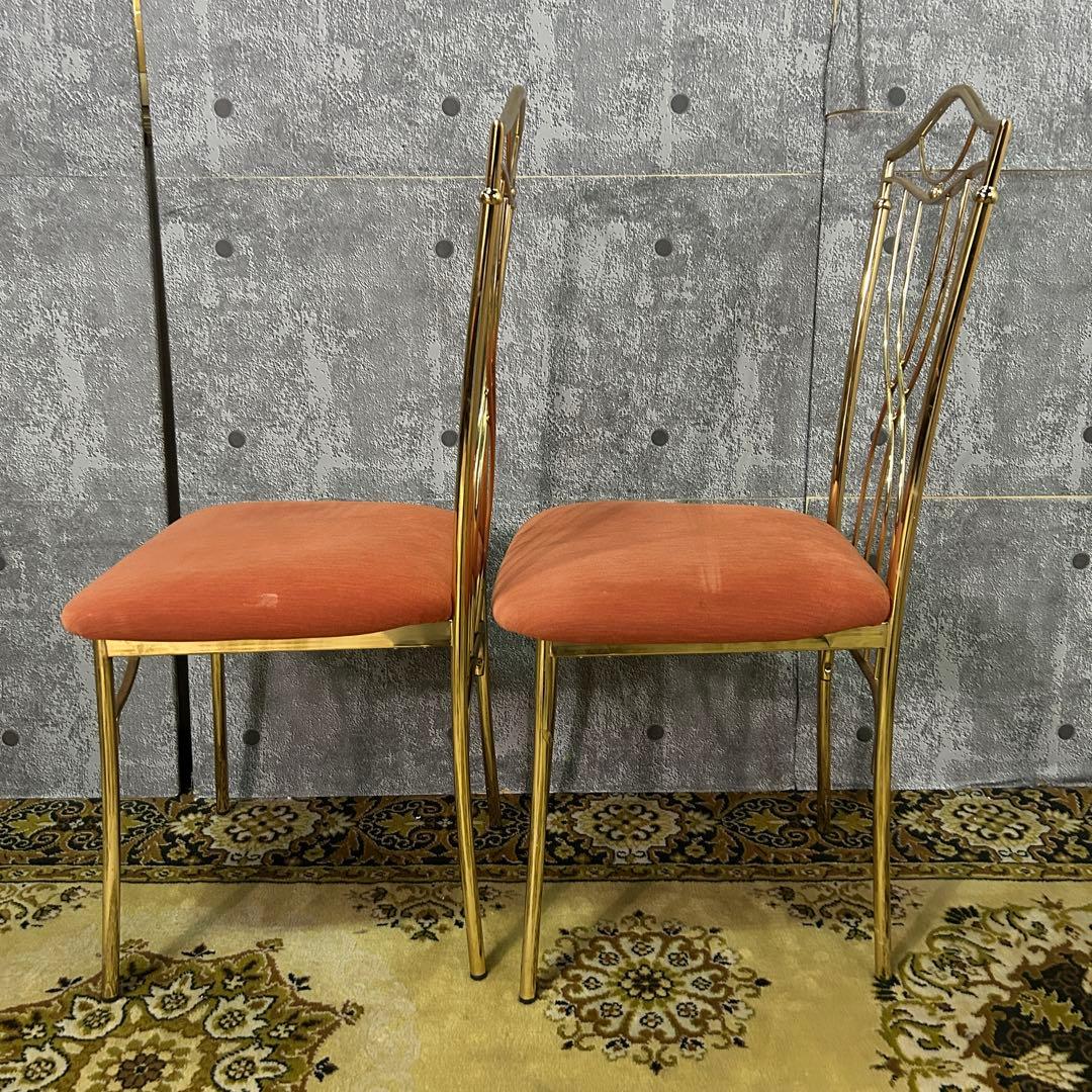 jujumatsui417꧁スペイン製꧂アイアンダイニングチェア5脚セット