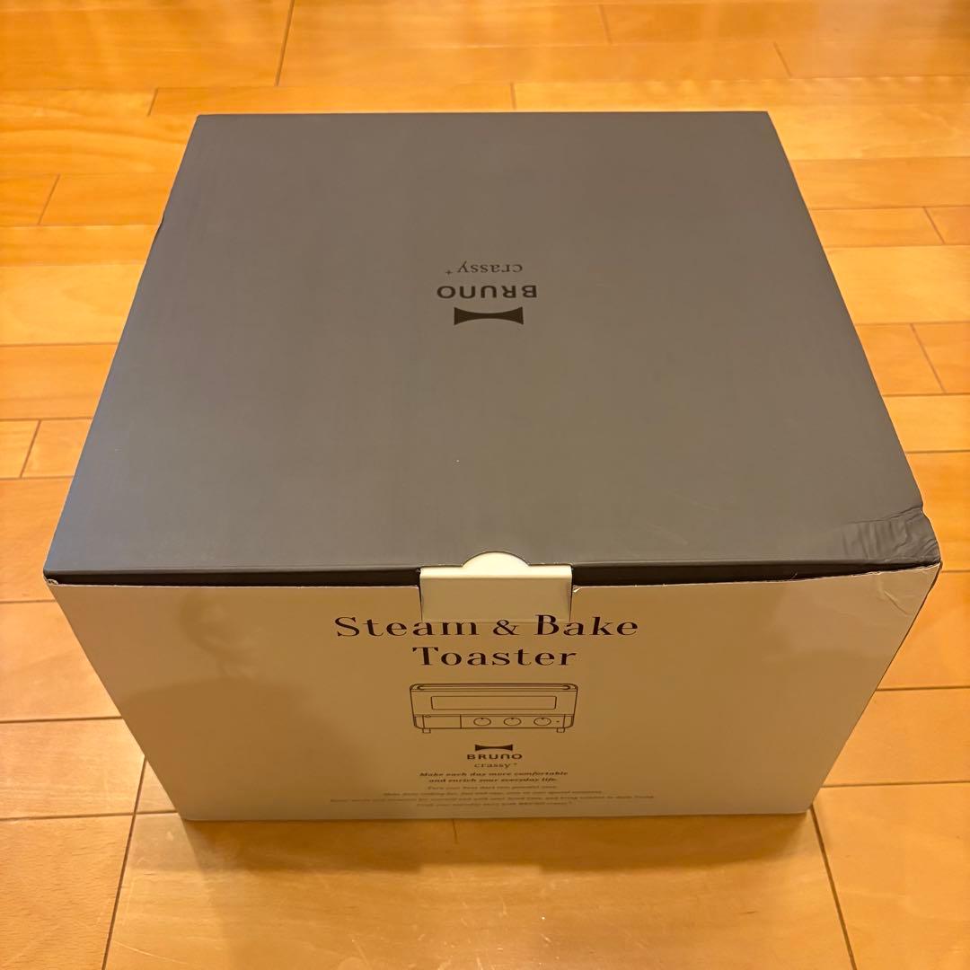 新品未使用 BRUNO crassy+スチーム&ベイク トースター BOE067