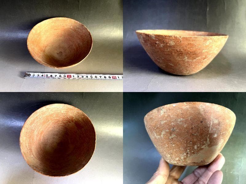 須恵器■時代物 須恵器丸小鉢 発掘品 古い鉢 茶碗 ぐい飲み 古美術 骨董品■