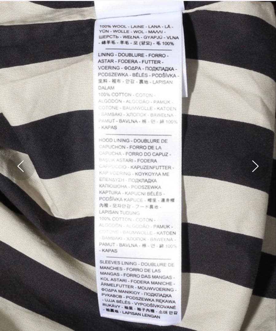 LEVIS リーバイス ダッフルコート 新品未着用　ウール100% 希少モデル