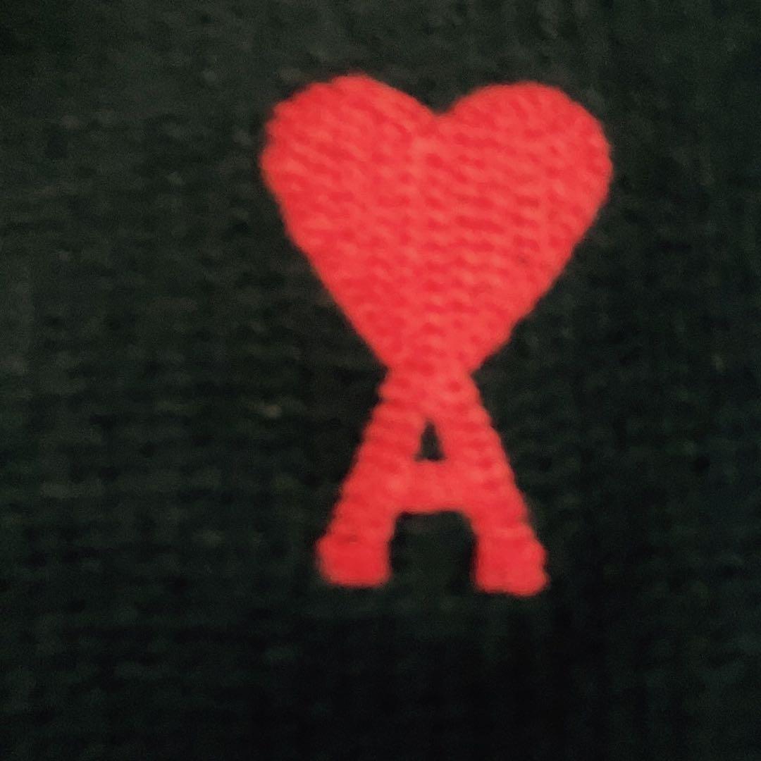 【新品】AMI（アミ） ニット セーター ブラック Lサイズ