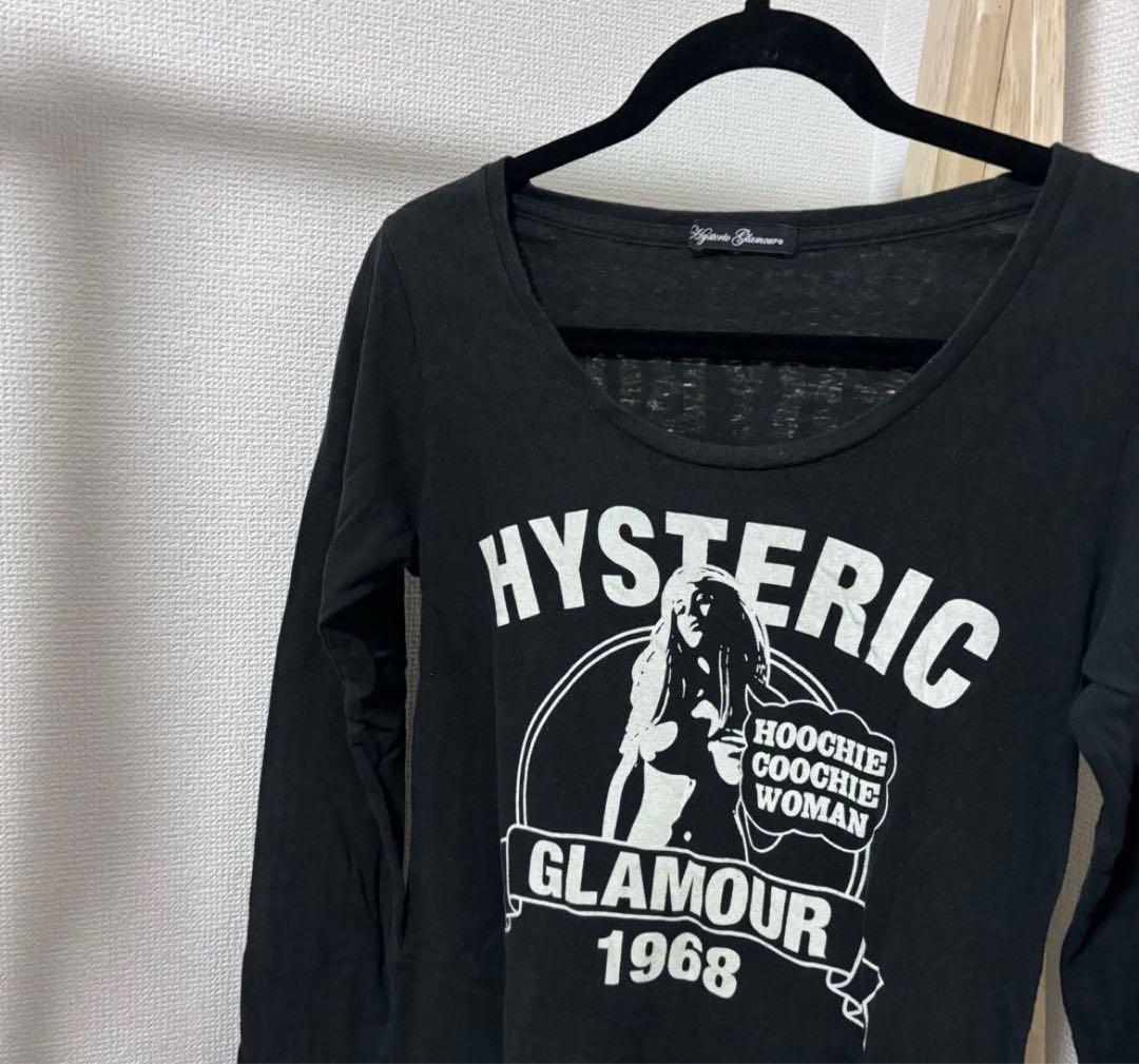 HYSTERICGLAMOUR ヒステリックグラマー　長袖　カットソー　ロンT