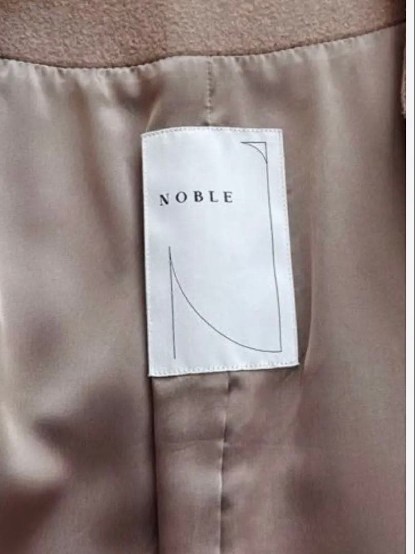 最終SALE【Noble】 MTR カラーレスジップショートコート 38
