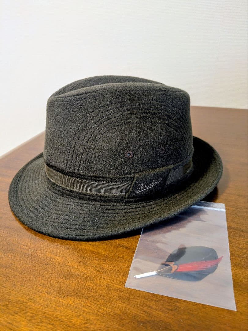 ボルサリーノ 中折れハット アンゴラ 60cm