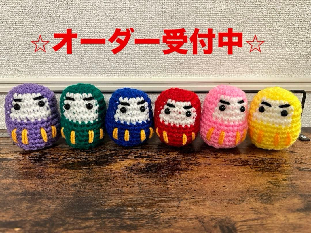 ダルマ　正月飾り　ハンドメイド