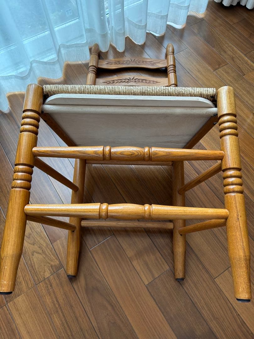 アントステラ(AUNT STELLA)のラダーバック・ダイニングチェア④リペア