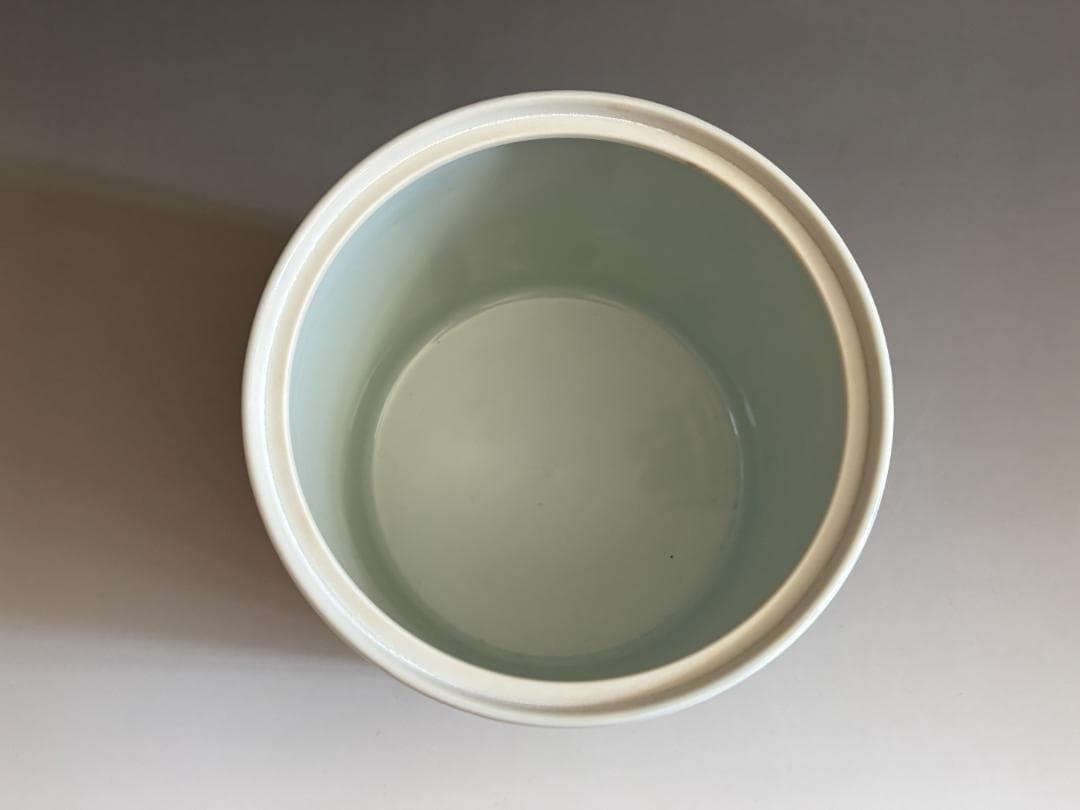 小峠丹山　色絵祥瑞寸胴　水指　茶道具