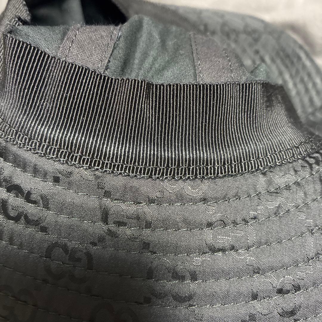 R&G様 GGパターン バケットハット 黒