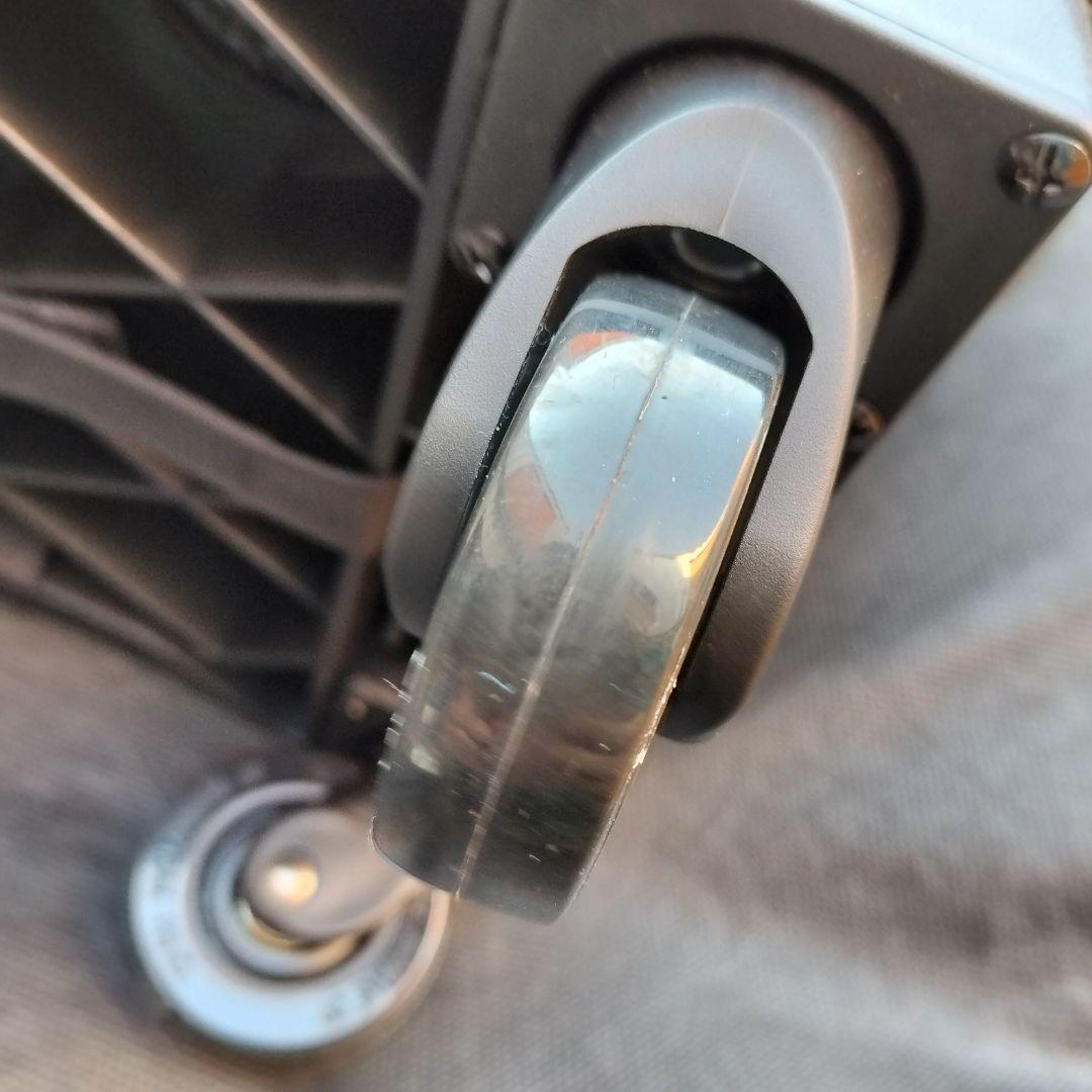 美品 SWANY スワニー クロコ型押し キャリーバッグ ケース 黒 2way