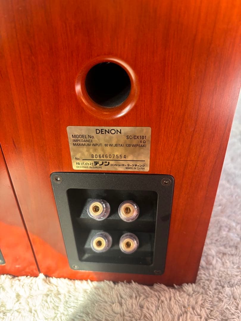 DENON SC-CX101(美品）　ペア